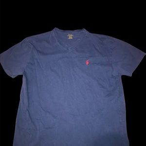 POLO RALPH LAUREN NAVY BLUE SHIRT